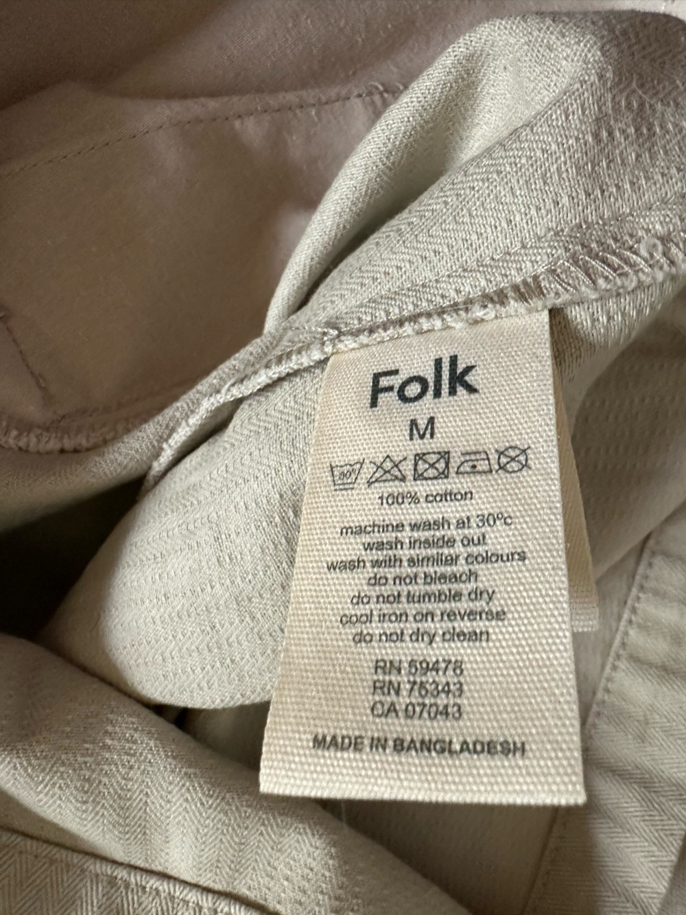 Folk Button Down Cotton Jacket - Picture 6 of 6